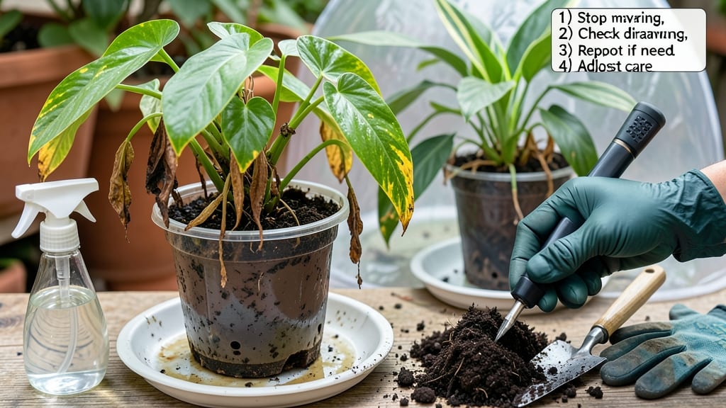 How to Revive Overwatered Plants: Step-by-Step Drying and Recovery Guide
