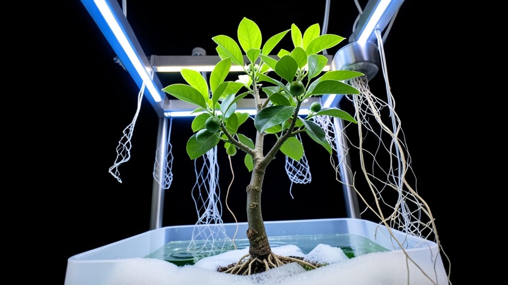 Hydroponic Key Lime Cultivation