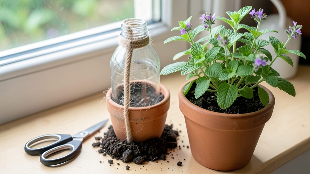 How to Make a Plant Watering Bottle: Upcycled Spray System for Even Moisture