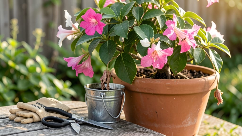 How to Deadhead Mandevilla: Prune for Longer Blooms and Bushier Growth