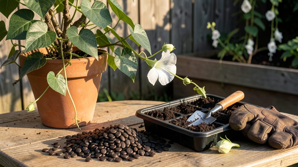 How to Nick Moonflower Seeds: Scarification Trick for Faster Germination