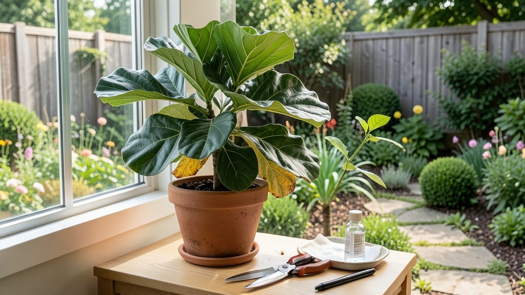 How to Cut a Fiddle Leaf Fig Plant: Prune for Lush Growth and Fullness