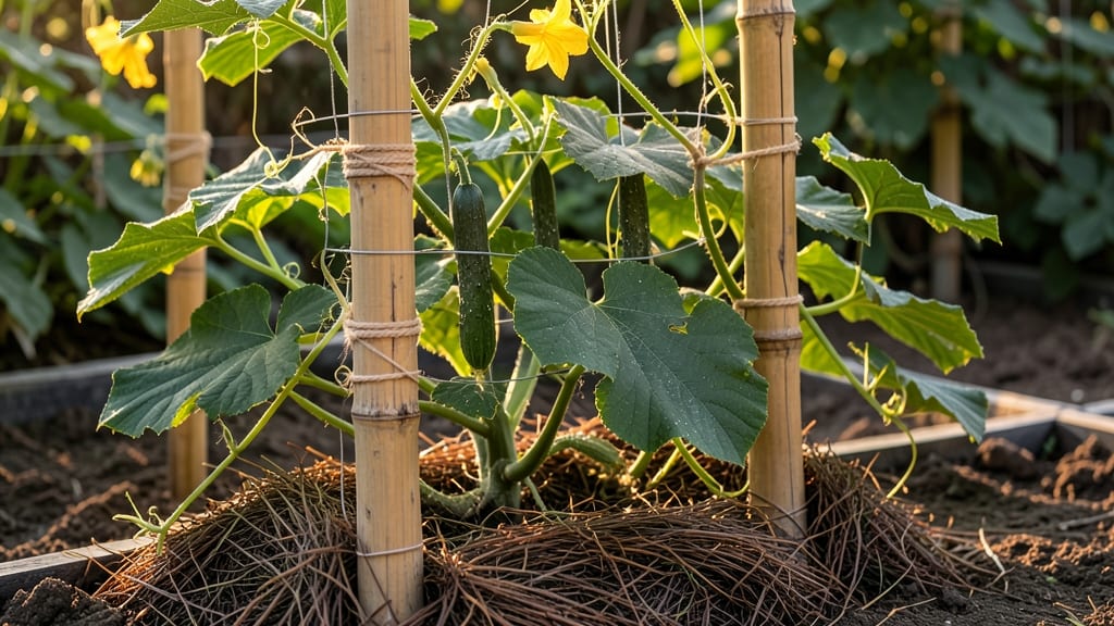 How to Make Cucumbers Climb: Vertical Garden Hacks for Bountiful Harvests
