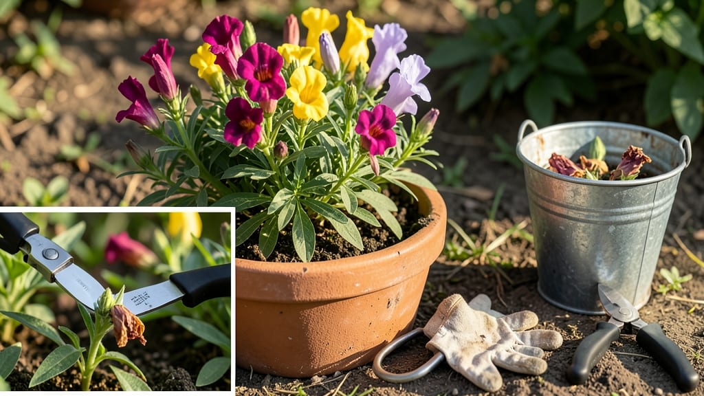 How to Deadhead Snapdragons in Pots: Prune for Towering Blooms All Season