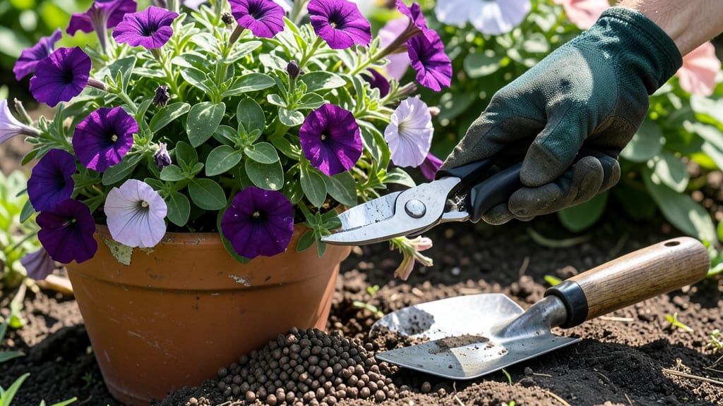 How to Make Petunias Fuller: Prune, Feed, and Deadhead for Bushier Blooms