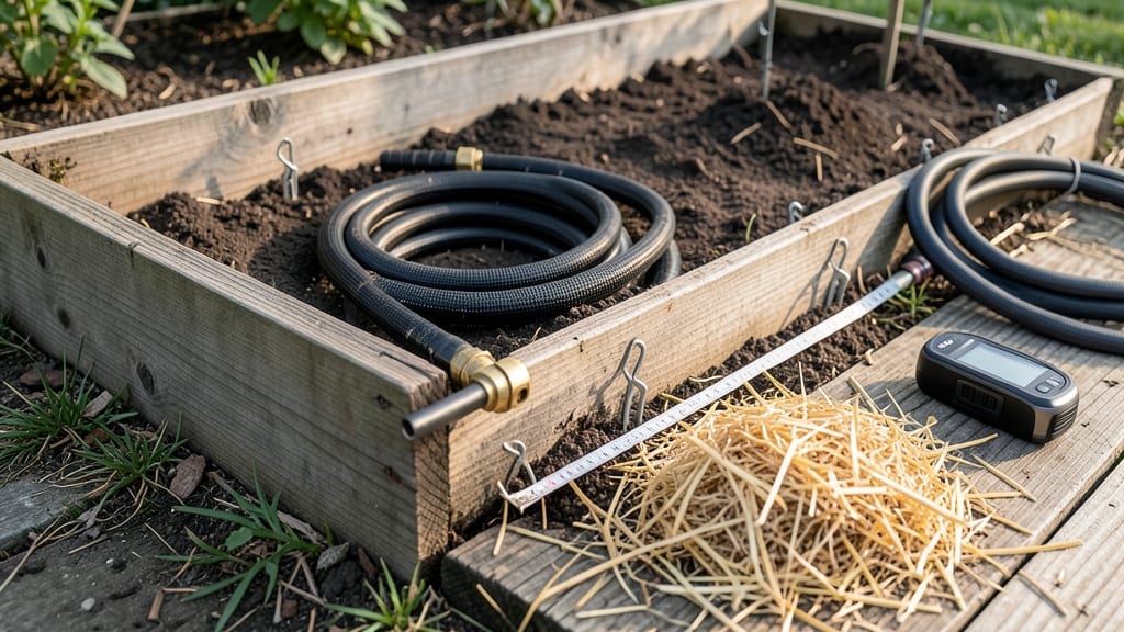 How to Install a Soaker Hose in a Raised Bed: Raised Bed Irrigation Made Effortless