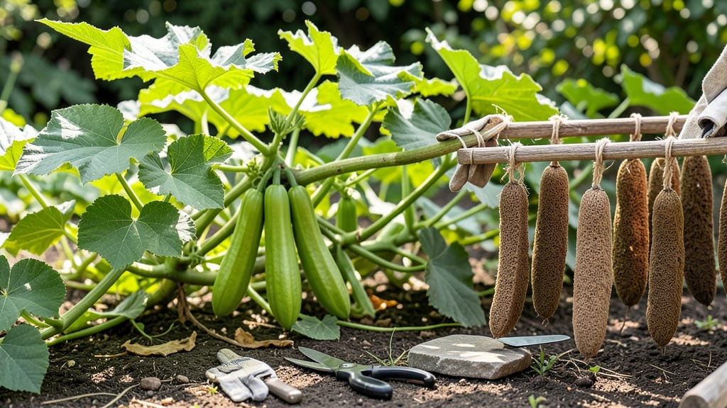 How to Dry Out Loofah Gourds: Sun-Cured Sponges Ready in Days