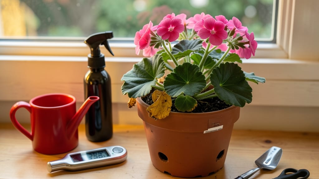 How to Keep Geraniums Over Winter Indoors: Root Revival Without Shock or Stress