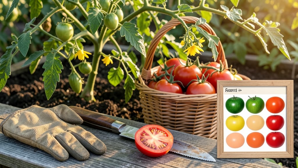 How to Know If a Tomato Is Ready to Pick: 3 Visual Cues for Peak Flavor