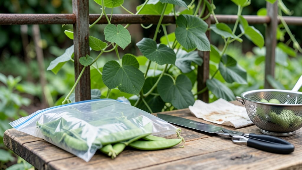 How to Freeze Snow Peas from the Garden: Blanched Brilliance That Lasts Months