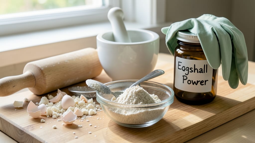 How to Crush Eggshells Into Powder: Neem-Enhanced Calcium Boost for Healthy Plants
