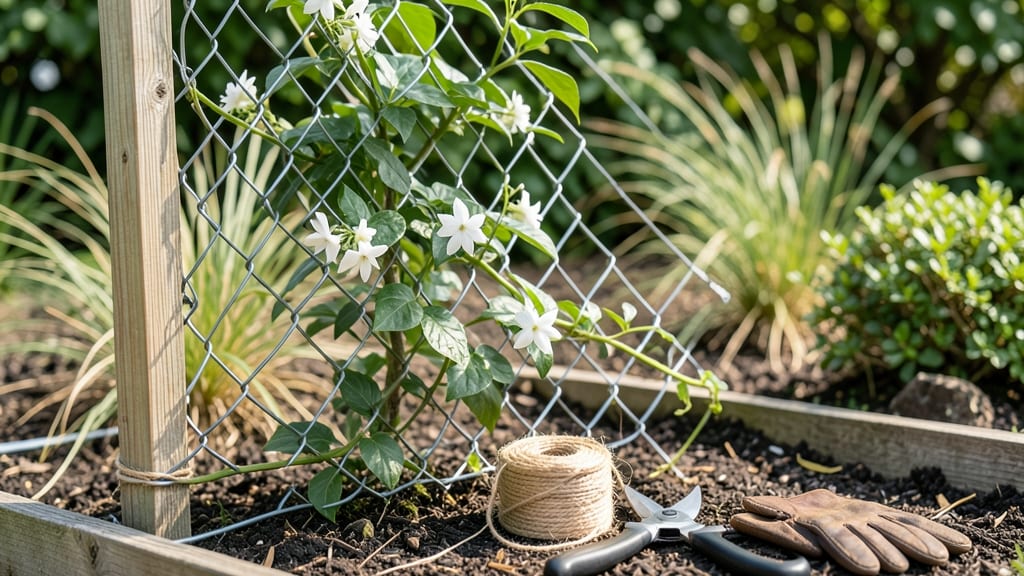 How to Make a Wire Trellis for Jasmine: Sturdy Support for Climbing Vines in Minutes