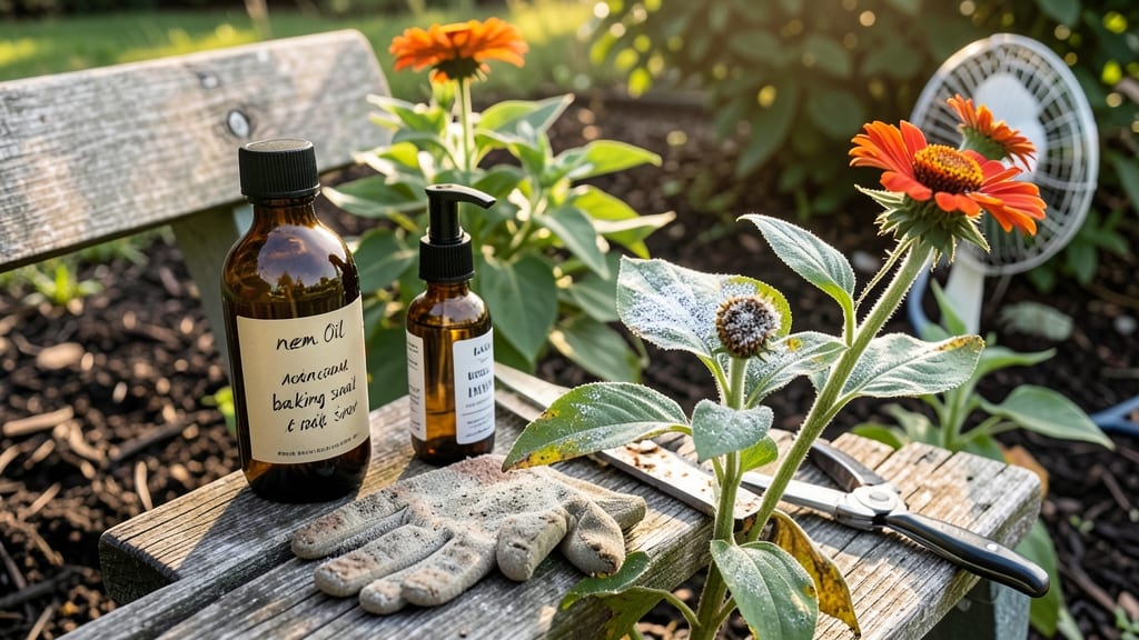 How to Get Rid of Powdery Mildew on Zinnias: Boil-and-Pour Barrier That Smothers Spores