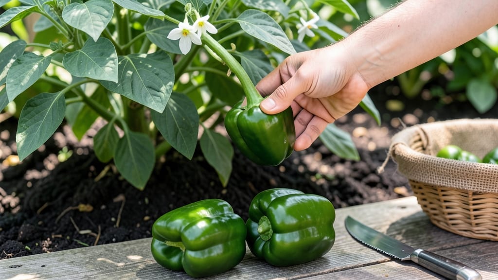 How to Know When to Pick Green Bell Peppers: 3 Tactile Tests for Perfect Harvest Time