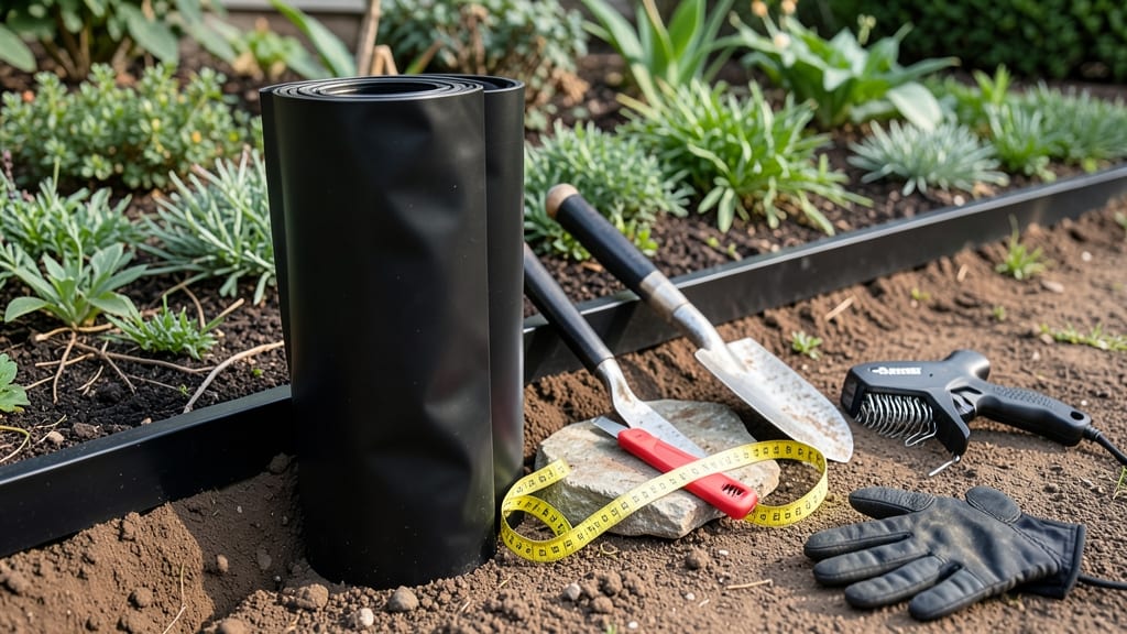How to Install No Dig Plastic Edging: Step-by-Step Guide for Neat Garden Borders