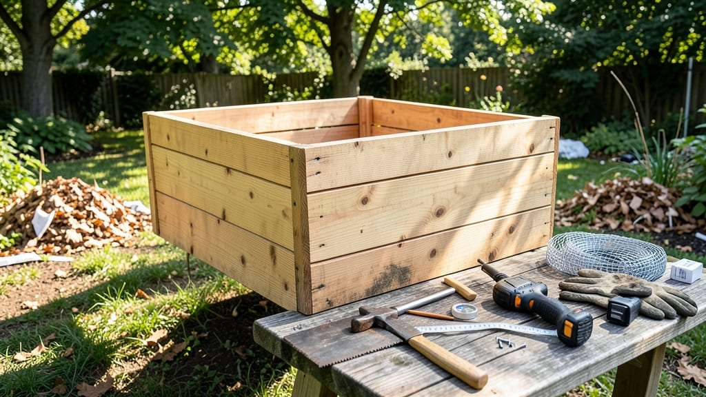 How to Build a Wooden Compost Bin: Durable Design for Year-Round Decomposition