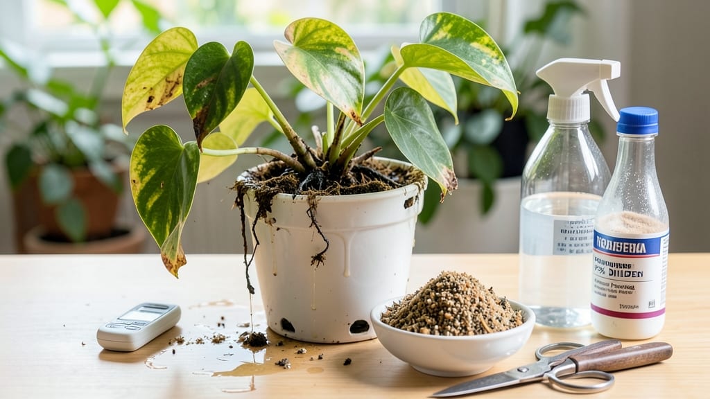 How to Fix Overwatered Indoor Plants: Root Revival Without Losing Your Favorite Greenery