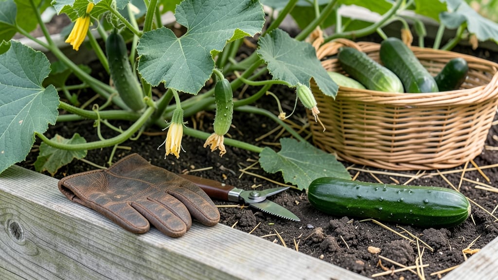 How to Know When Cucumbers Are Ready to Pick: 3 Simple Size and Color Checks