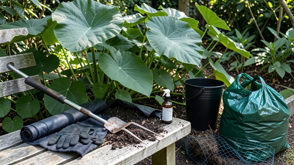How to Get Rid of Italian Arum: Boiling Water Barrier That Smothers Roots Instantly