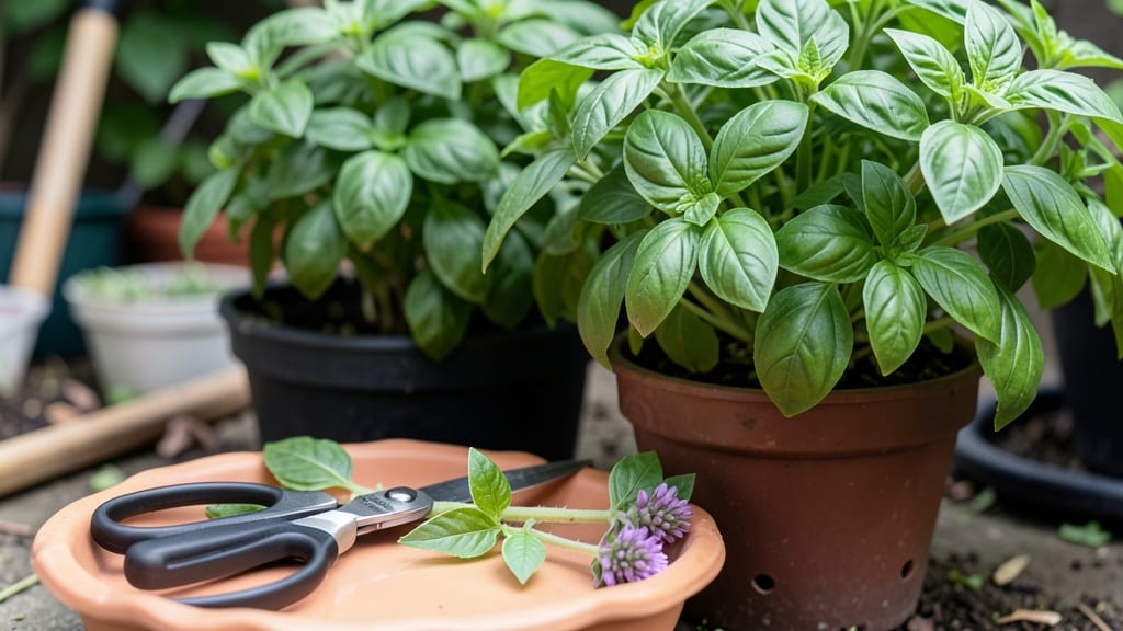 How to Get Bushy Basil: Prune and Pinch for Lush, Leafy Growth