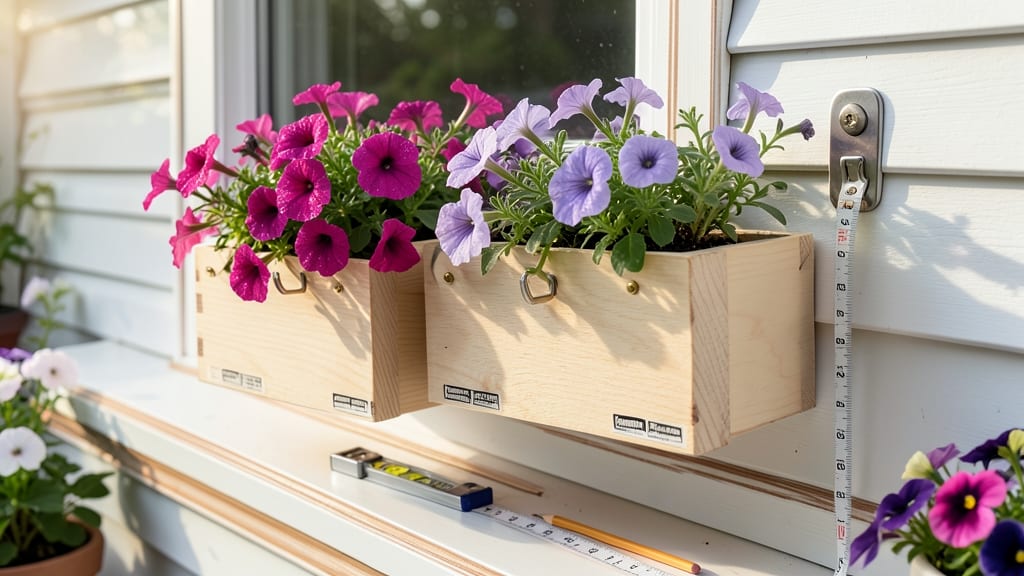 How to Hang Window Boxes on Vinyl Siding Without Drilling: No-Drill Mounting Solutions