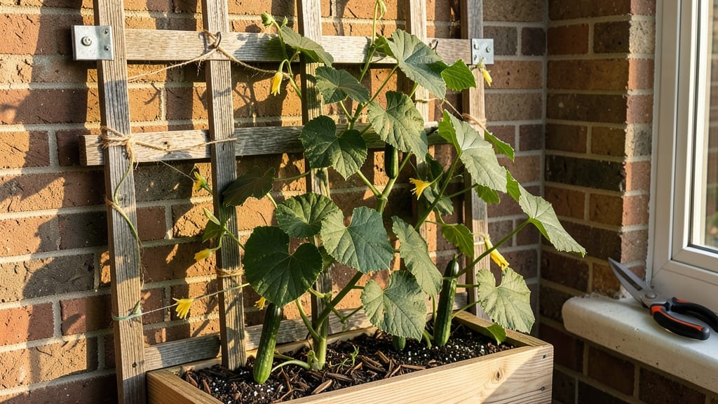 How to Hang Cucumber Plants: Space-Saving Trellis for Bountiful Harvests