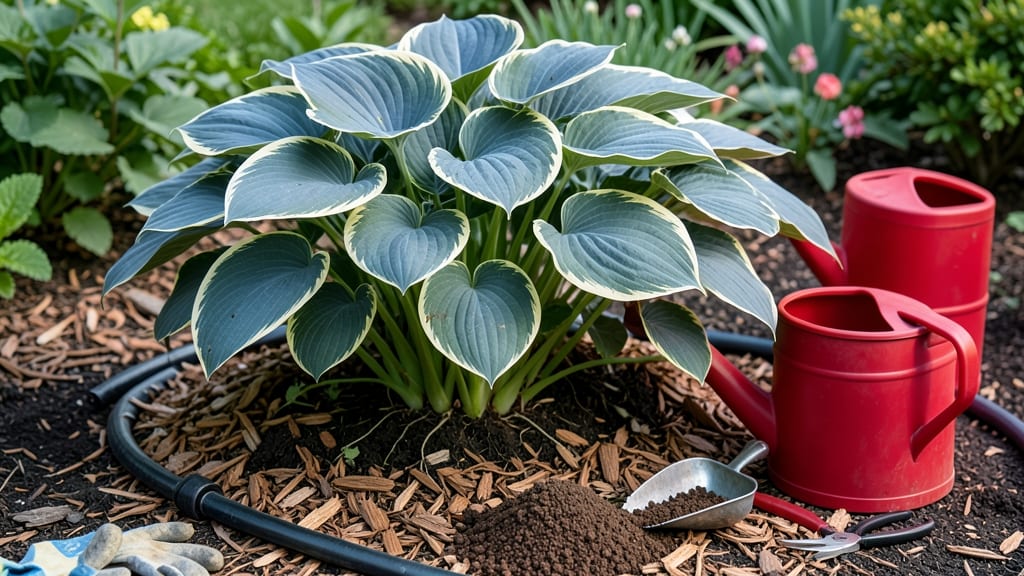 How to Make Hostas Grow Bigger: Layered Soil Secrets for Lush Foliage