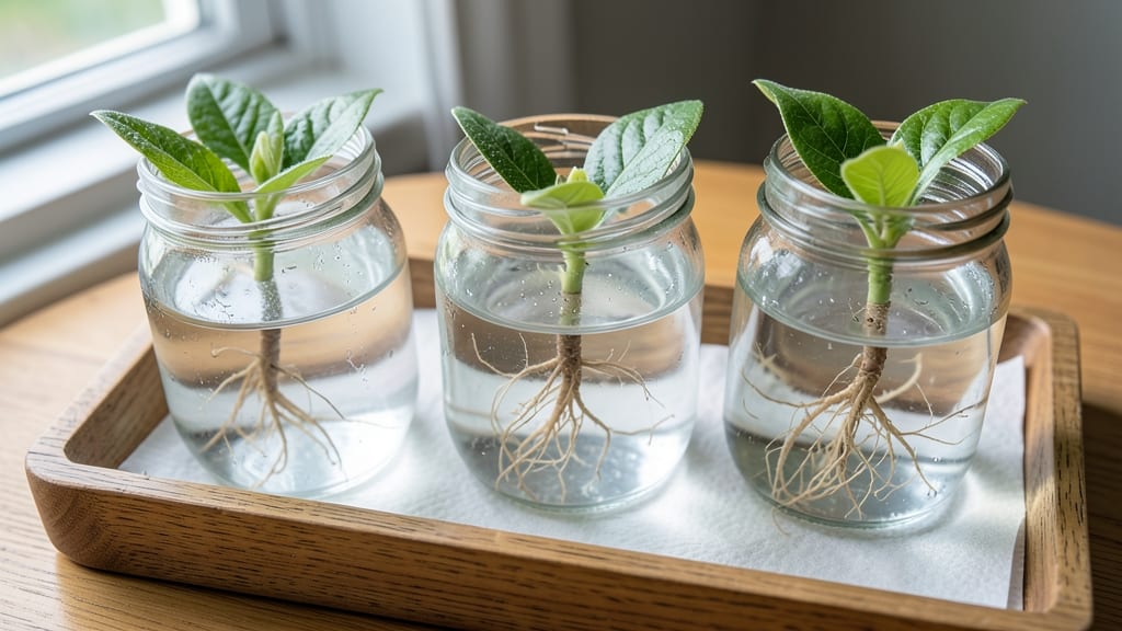 Clear Jar Monitoring for Root Growth