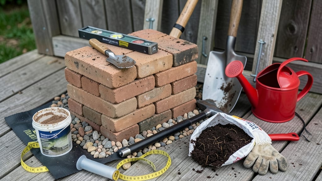 Brick Planter Building: Step-By-Step Guide for Sturdy Garden Borders