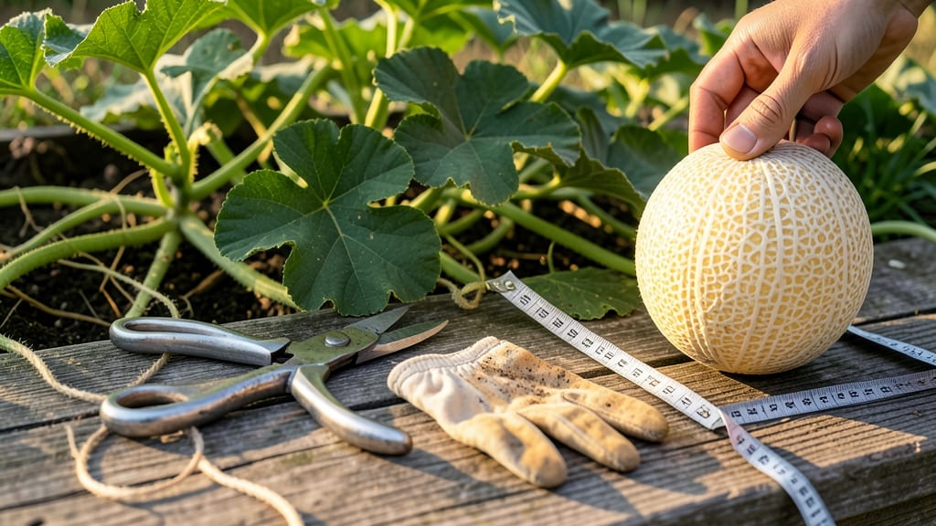 How to Know If Cantaloupe Is Ready to Pick: 3 Simple Tests for Perfect Ripeness