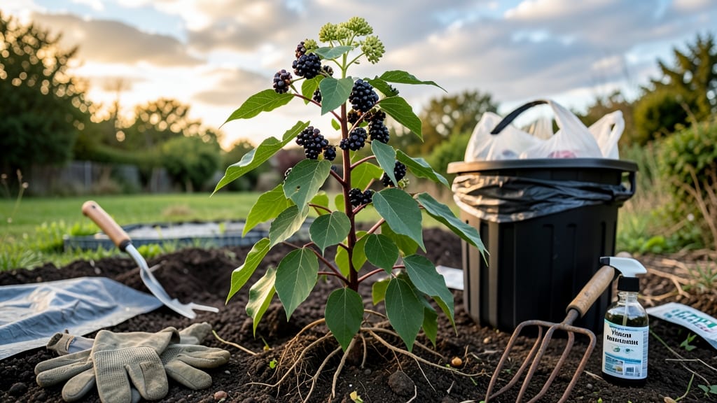 How to Get Rid of Sticker Bushes: Boiling Water Barrier That Destroys Roots Instantly