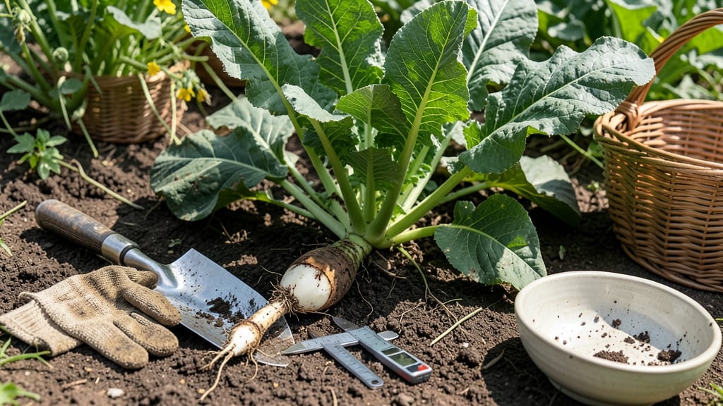 How to Know When Turnips Are Ready to Harvest: Finger-Press Test for Crisp Tenderness