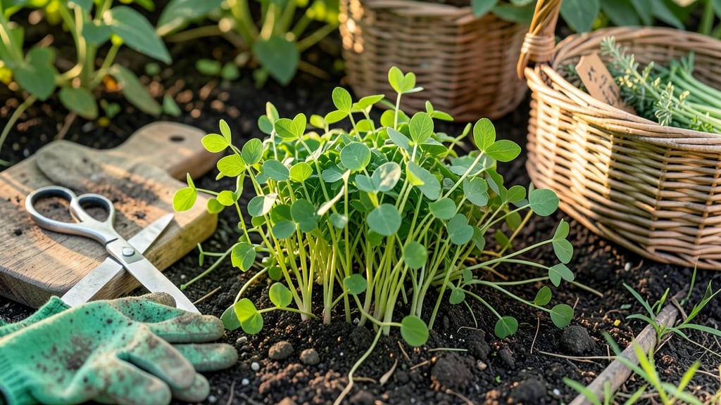 How to Harvest Pea Shoots: Fresh Greens in 7 Days Without Roots