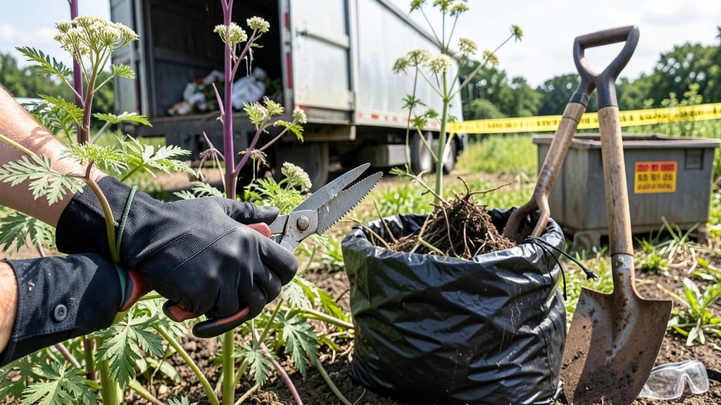 How to Dispose of Poison Hemlock: Safe Removal Without Risking Spread