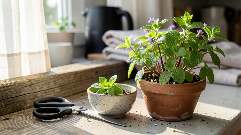 How to Harvest Fresh Mint: When and How to Trim for Bushier Growth