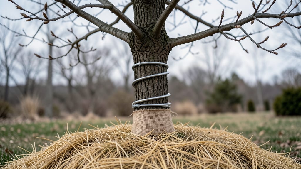 How to Keep Trees Warm in Winter: Insulated Bark Wraps That Shield Roots