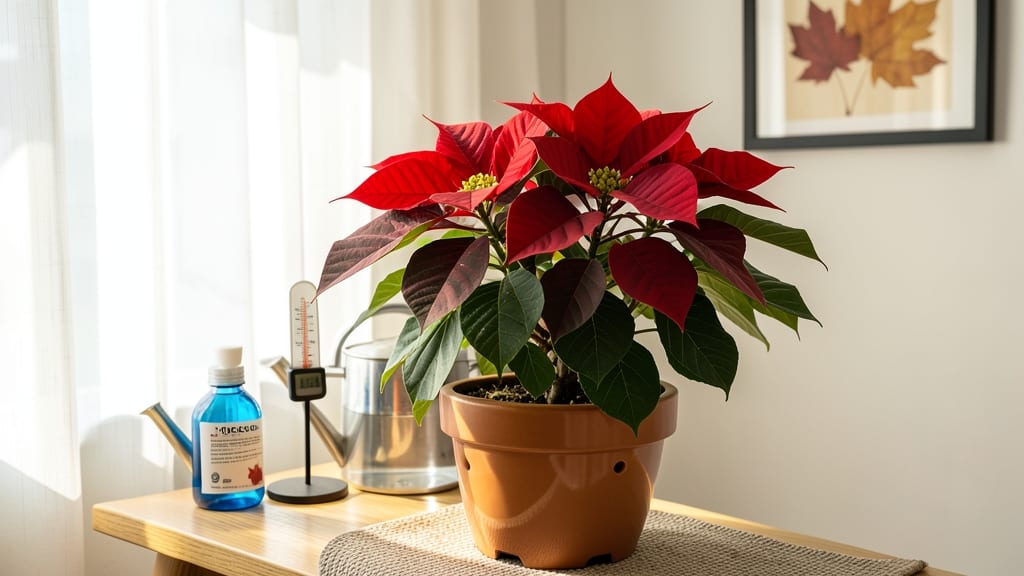 How to Keep Poinsettias Red: Light and Temperature Secrets for Vibrant Blooms