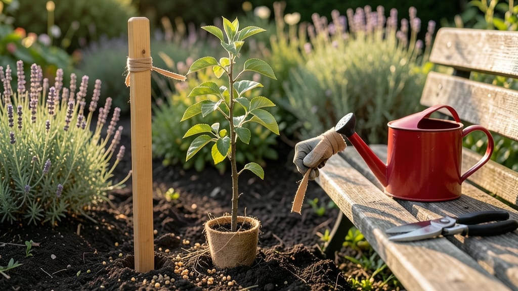 How to Make a Tree Grow Straight: Stake and Guide for Perfect Alignment