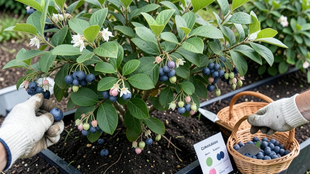 How to Know When Blueberries Are Ready to Pick: 3 Simple Color and Texture Tests