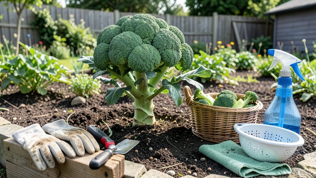How to Clean Broccoli from the Garden: Fresh Pesticide-Free Prep in Minutes