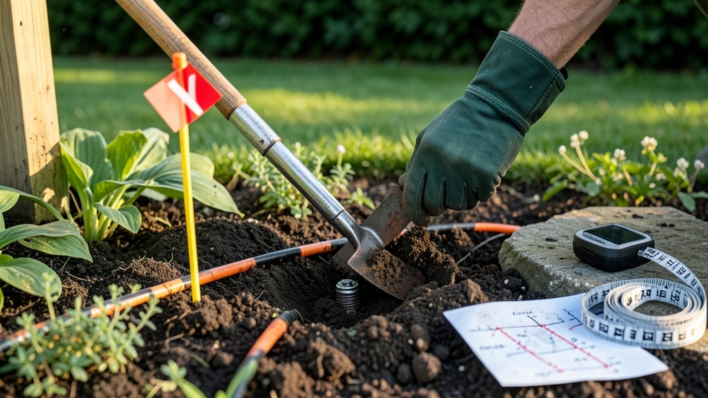 How to Avoid Sprinkler Lines When Digging: Precision Mapping Before Breaking Ground