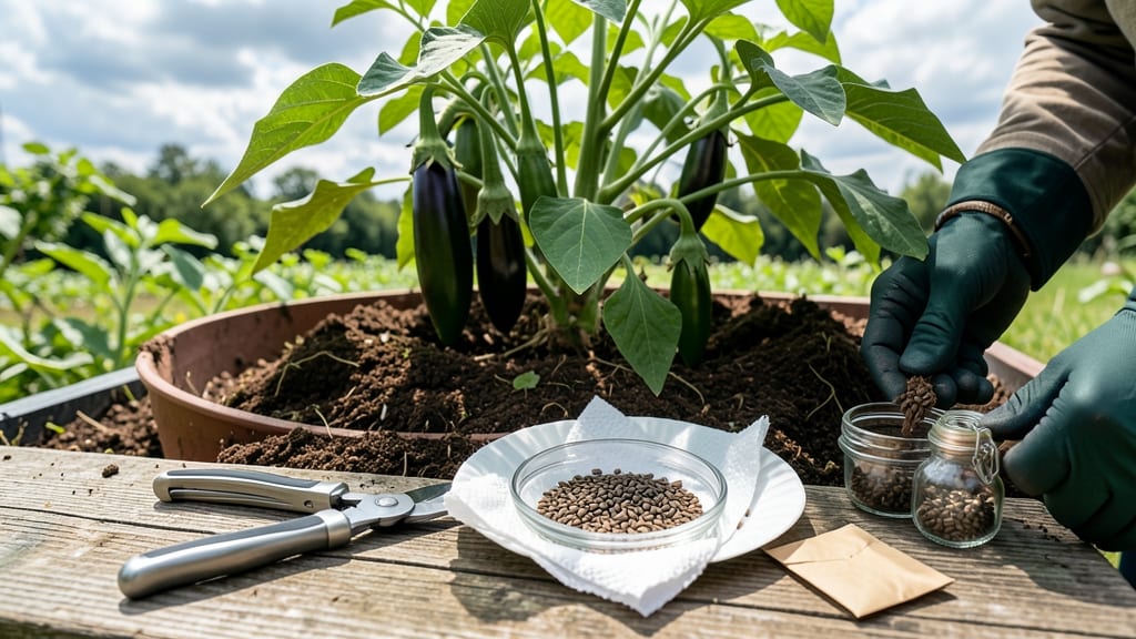 How to Harvest Eggplant Seeds: Save Next Year’s Variety With This Simple Method