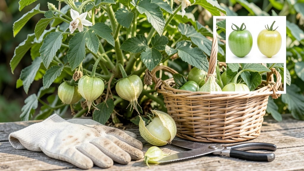 How to Know When to Pick Tomatillos: 3 Tactile Tests for Perfect Ripeness