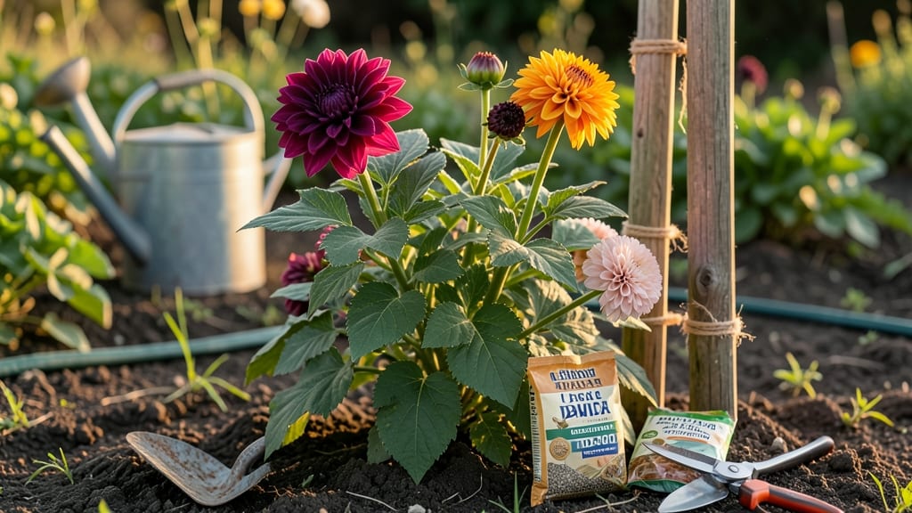 How to Get Dahlias to Bloom: Deadhead Daily for Continuous Showers