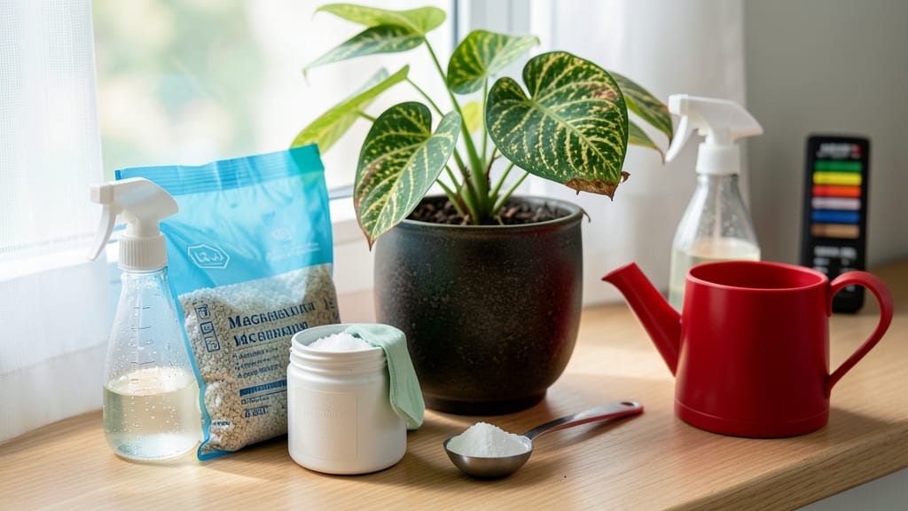 How to Add Magnesium to Plants: Epsom Salt Solution for Lush Green Growth