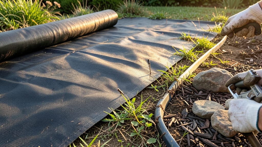 How to Hold Down Landscape Fabric: Heavy-Duty Weed Barrier That Lasts 10+ Years