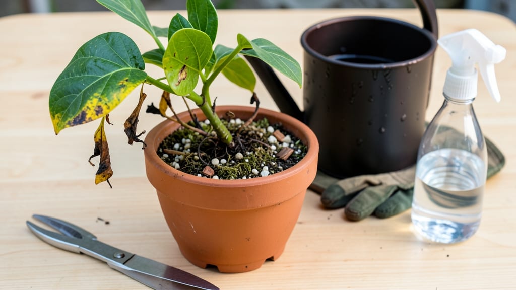 How to Fix Overwatered Fiddle Leaf Fig: Root Revival Without Sacrificing Leaves