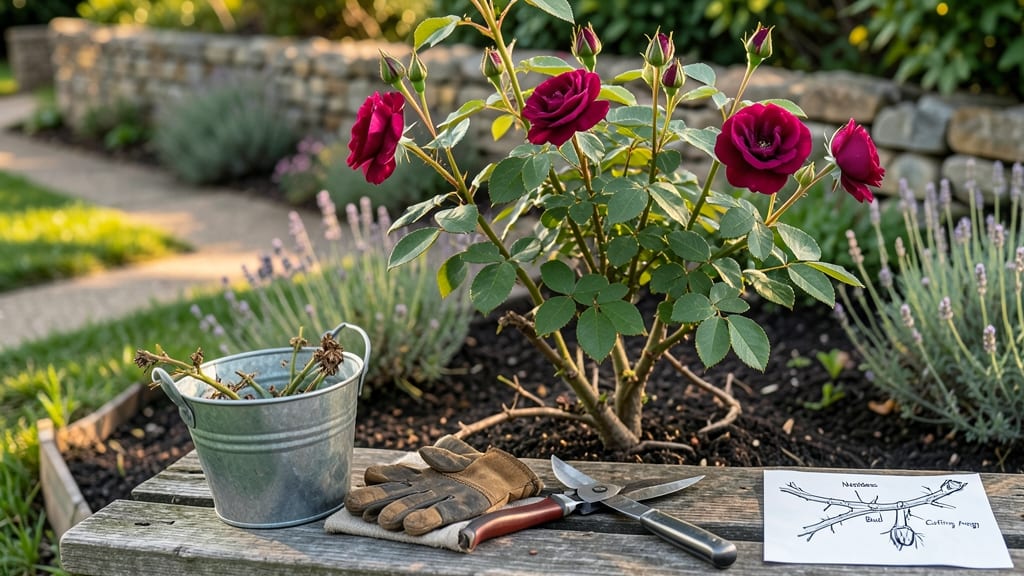 How to Cut a Rose Off a Rose Bush: Clean Cuts for Healthy Regrowth