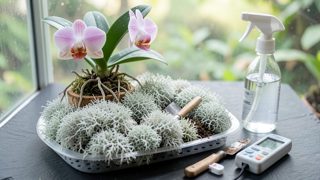 How to Grow Moss for Orchids: Lush Green Humidity Blanket in Glass Containers
