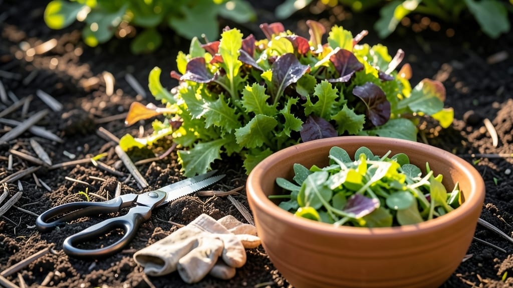 How to Harvest Mesclun Lettuce: Tender Leaves Without Damaging the Plant